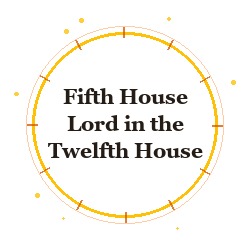 Fifth House Lord in the Twelfth House